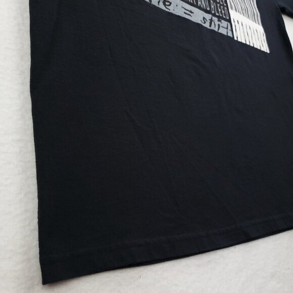 Slipknot Wait and Bleed T-Shirt People = S**t 2009 Barcode Lyrics Minty Large - Picture 11 of 16